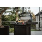 Gasgrill 'Monroe ProX 4 SIR Turbo Shadow' schwarz 153,5 x 58 x 118,5 cm – Bild 2