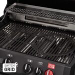 Gasgrill 'Monroe ProX 4 SIR Turbo Shadow' schwarz 153,5 x 58 x 118,5 cm – Bild 6