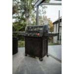 Gasgrill 'Monroe ProX 4 SIR Turbo Shadow' schwarz 153,5 x 58 x 118,5 cm – Bild 7
