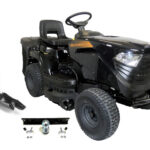 Black Edition PRO 155/84 Rasentraktor inkl. Mulchkit & Anhängerkupplung